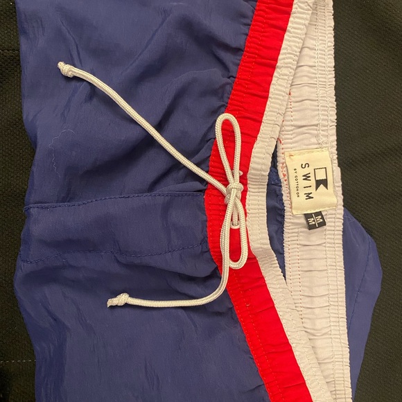 Nautical style mens swim trunk - Picture 2 of 3